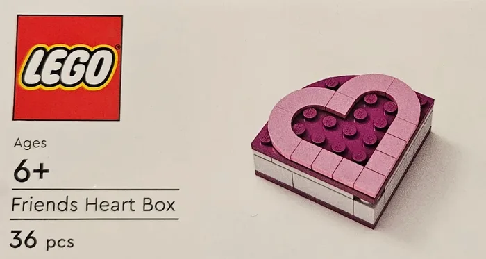 LEGO Boîte Cœur Friends (TRUHEARTBOX-1) - prix | Brick Broker