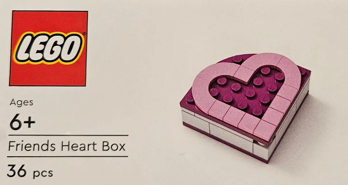 Dans le même style que le LEGO Boîte Cœur Friends (TRUHEARTBOX-1) | Brick Broker