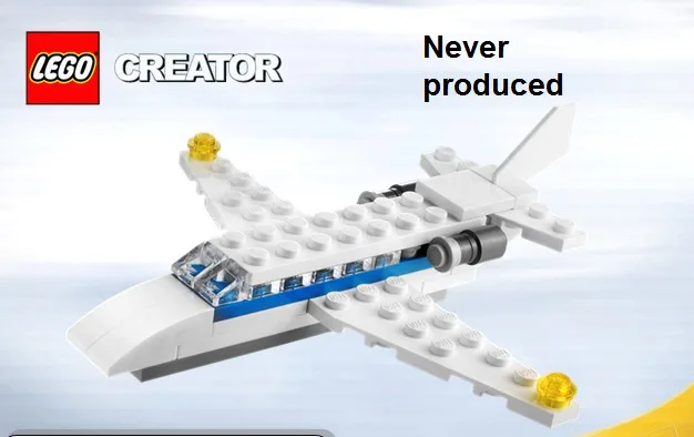Dans le même style que le LEGO Avion de ligne (7807-1) | Brick Broker