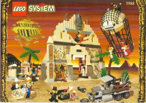 Dans le même style que le LEGO Ruines Interdites du Pharaon (5988-1) | Brick Broker