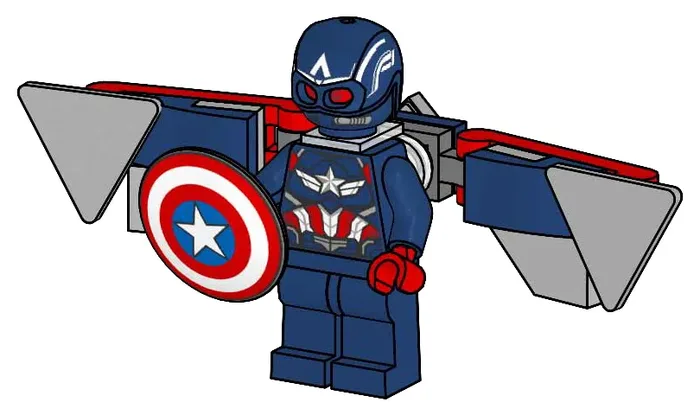 LEGO 242506 Captain America - prix et où acheter | Brick Broker
