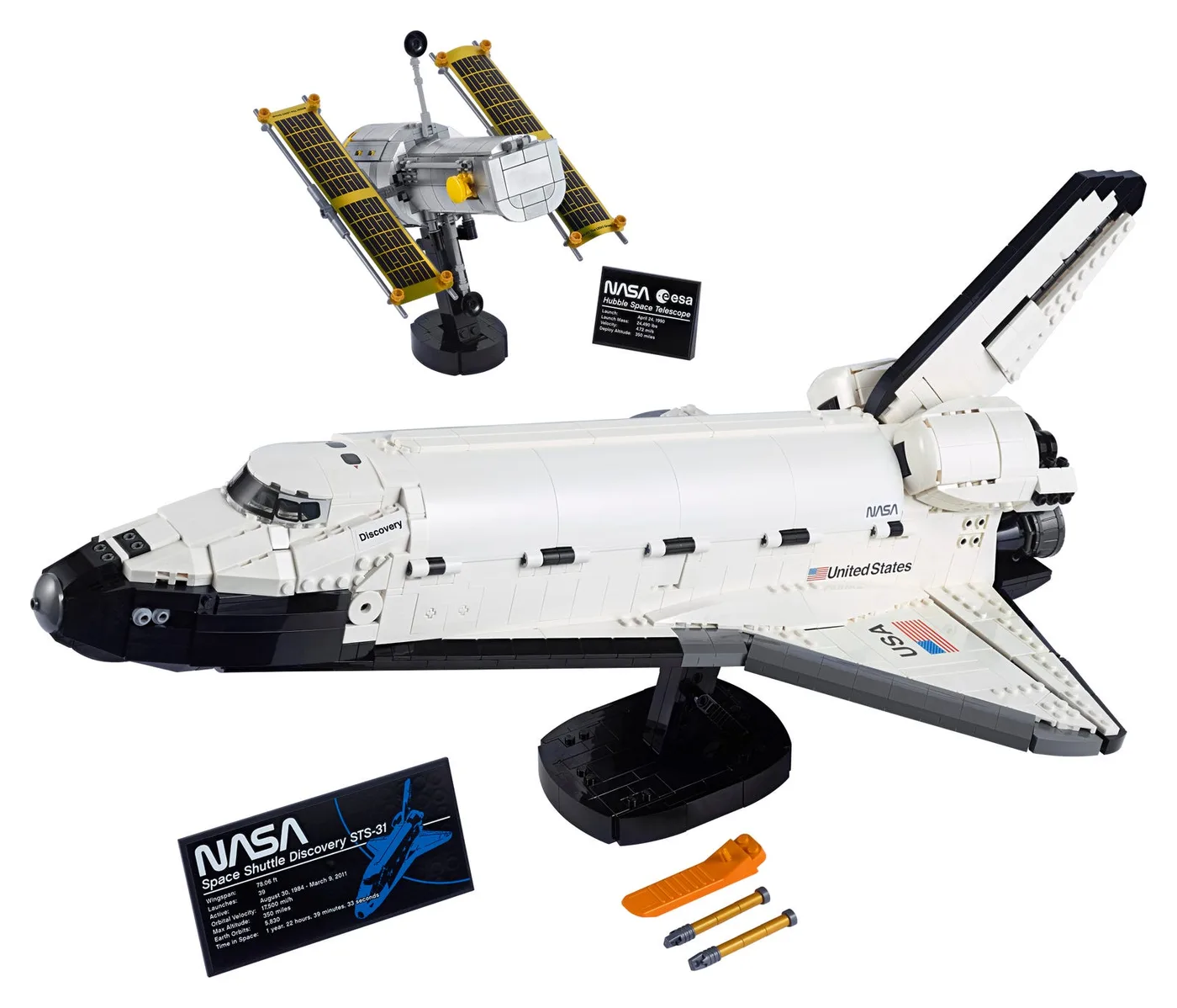 Dans le même style que le LEGO Navette spatiale Discovery de la NASA (10283-1) | Brick Broker