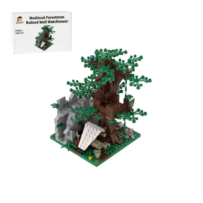 LesDiy Tour de guet ruinée des forestiers (LESDIY-3580938) - prix | Brick Broker