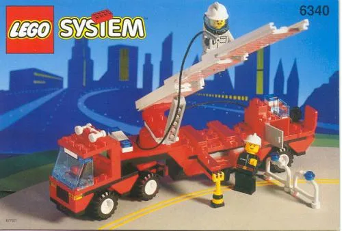 Dans le même style que le LEGO Échelle et crochet (6340-1) | Brick Broker