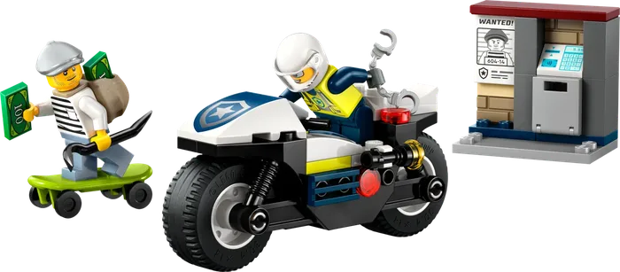 LEGO 60455 Course-poursuite en moto de police - prix | Brick Broker