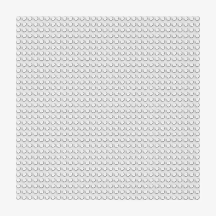 BlueBrixx Plaque de base 48x48 blanche (BB-401378) - prix | Brick Broker