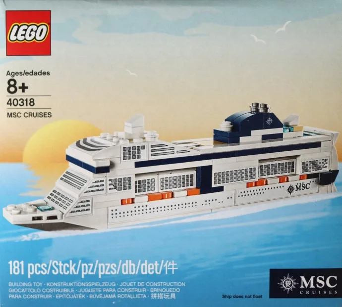Dans le même style que le LEGO MSC Croisières (40318-1) | Brick Broker