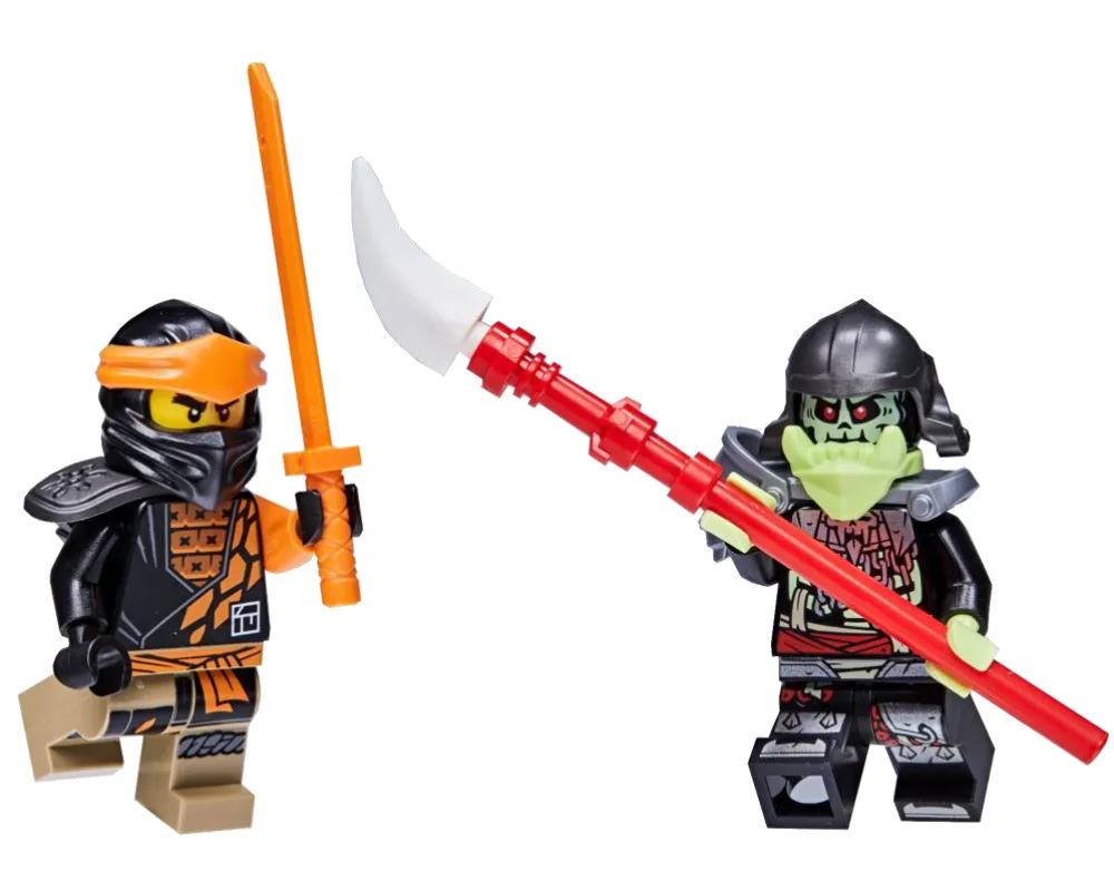 Dans le même style que le LEGO Cole contre le Chevalier squelette (L0000079-1) | Brick Broker