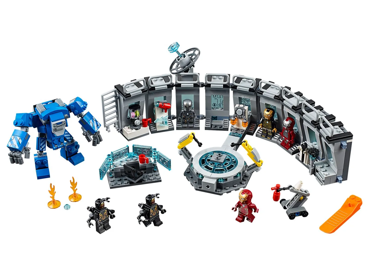 Dans le même style que le LEGO L'Armurerie d'Iron Man (76125-1) | Brick Broker