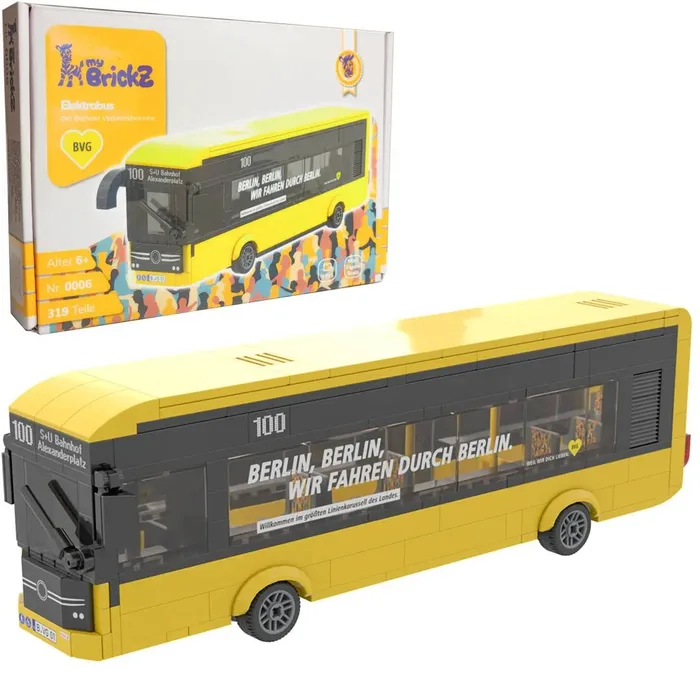 myBrickZ Ensemble de briques de bus BVG™ (MYBRICKZ-0006) - prix | Brick Broker