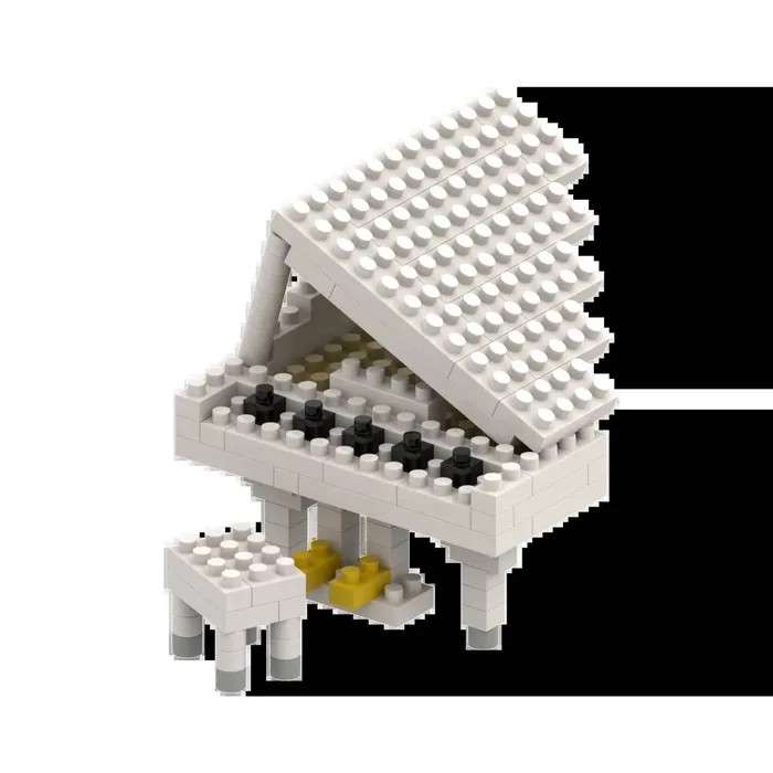 BRIXIES Piano à queue blanc (BRIXIES-200.177) - prix | Brick Broker