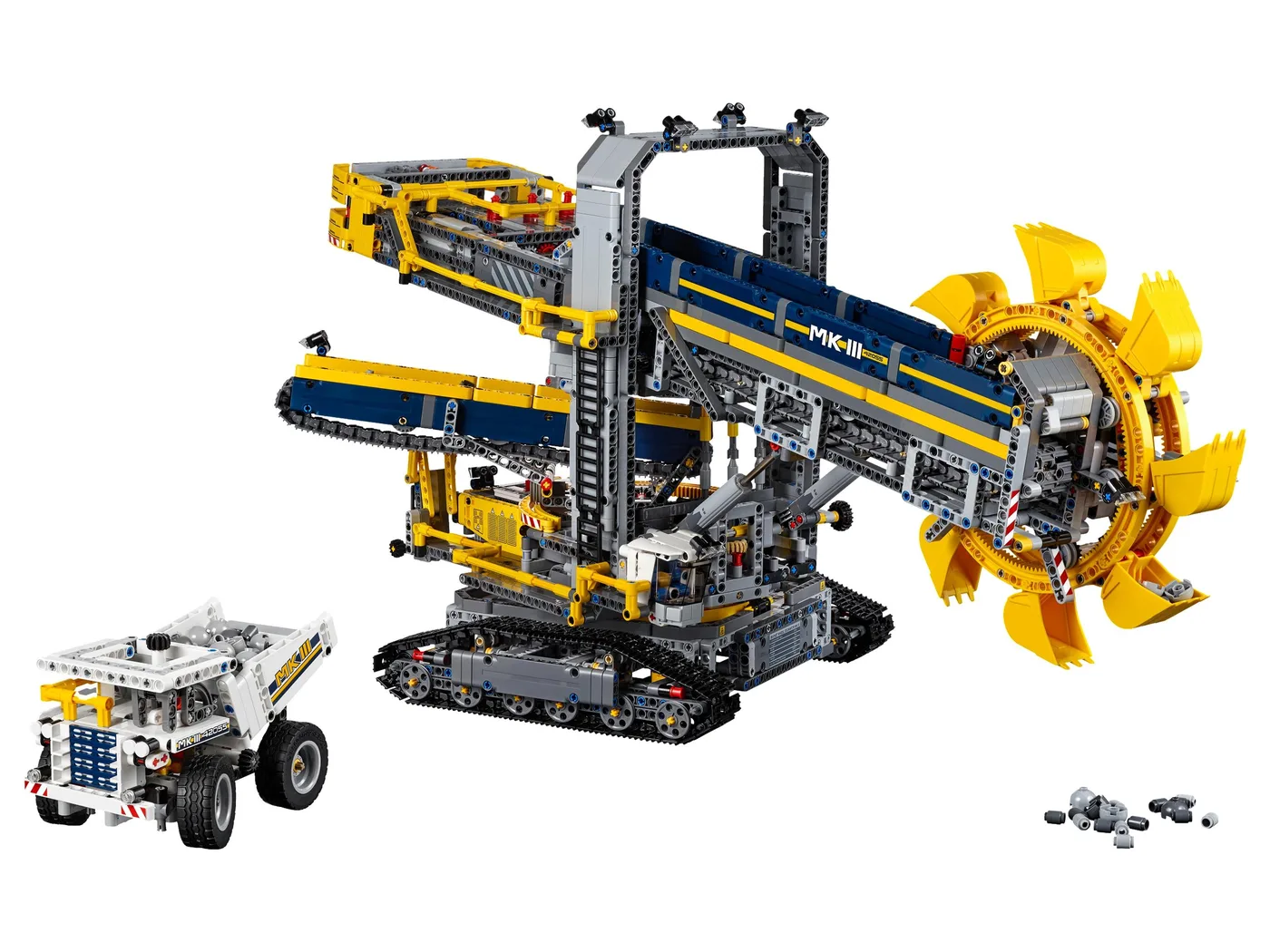 Dans le même style que le LEGO Excavatrice à roue-pelle (42055-1) | Brick Broker