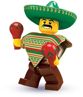 Dans le même style que le LEGO Mariachi / Homme aux maracas (8684-1) | Brick Broker