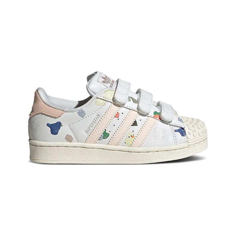 Dans le même style que le LEGO adidas Superstar CF J x LEGO (Briques et Figurine - Blanc Quartz Merveilleux) - Chaussures pour Enfants (IF2202-1) | Brick Broker