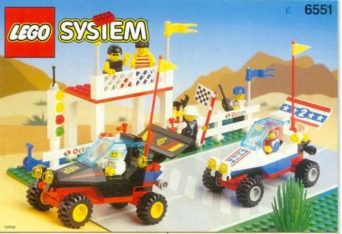 Dans le même style que le LEGO Drapeau à damier 500 (6551-1) | Brick Broker