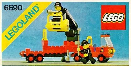 Dans le même style que le LEGO Camion-citerne d'incendie (6690-1) | Brick Broker