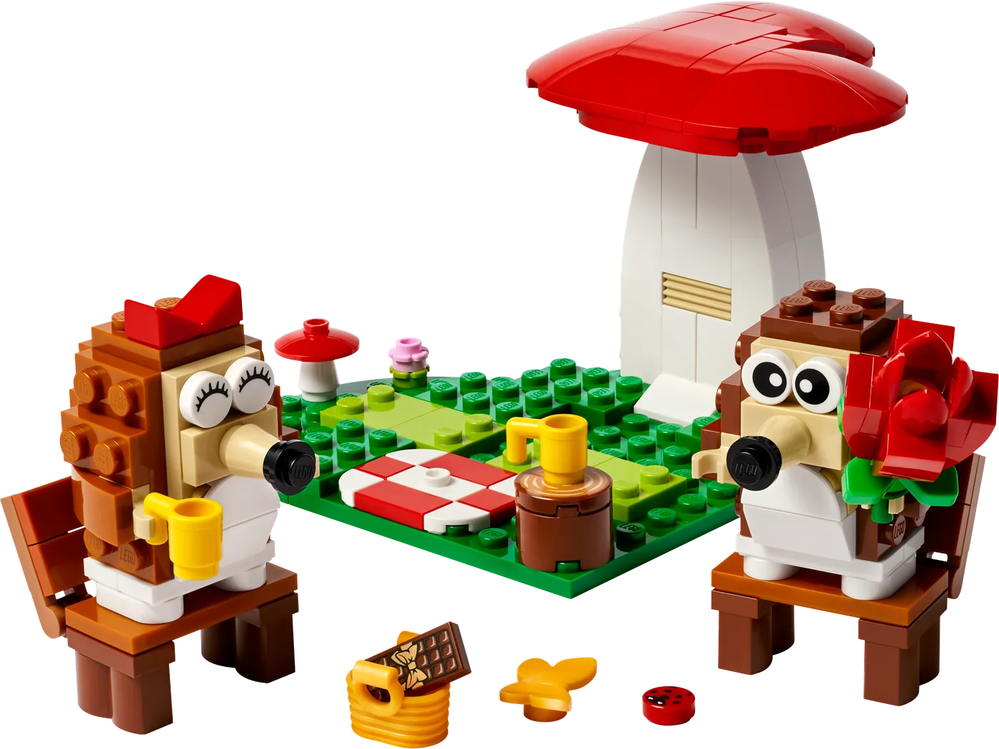 Dans le même style que le LEGO Rendez-vous pique-nique du hérisson (40711-1) | Brick Broker
