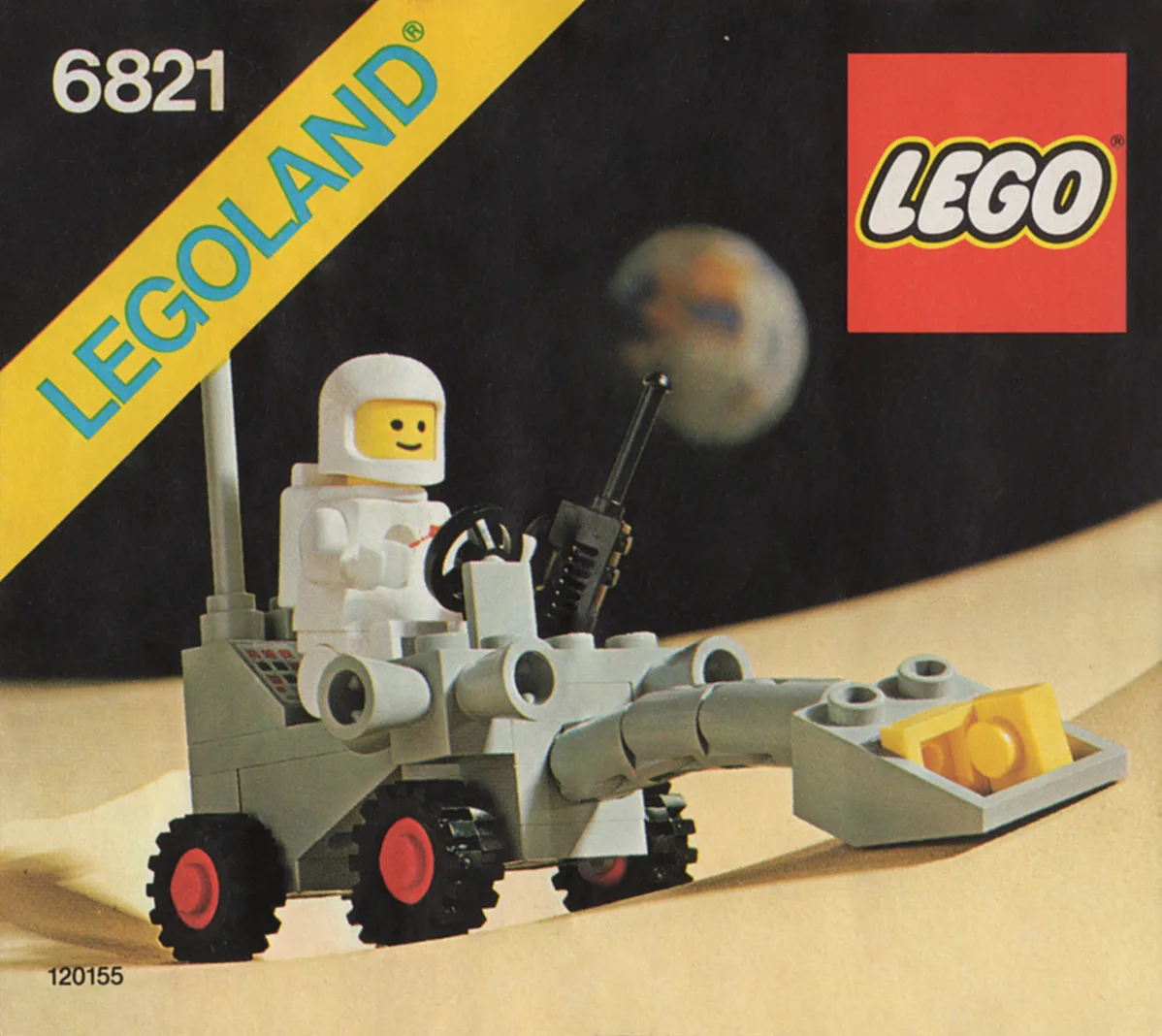 Dans le même style que le LEGO Charrette à pelle (6821-1) | Brick Broker
