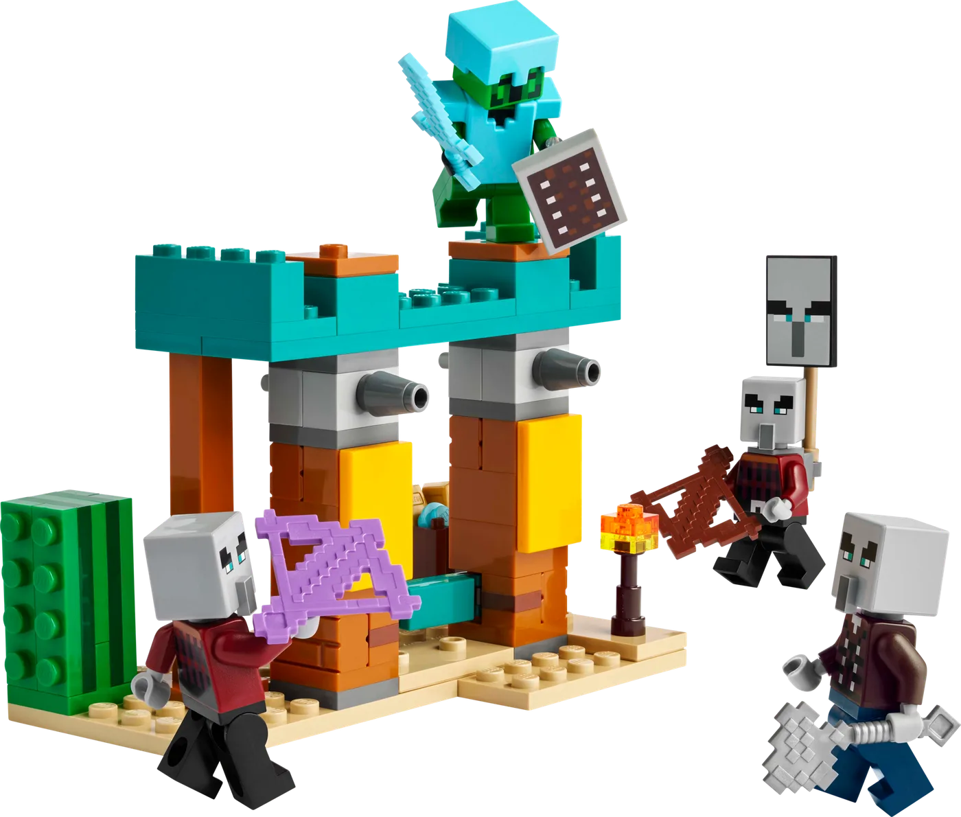 Dans le même style que le LEGO La Patrouille du Désert des Illagers (21267-1) | Brick Broker