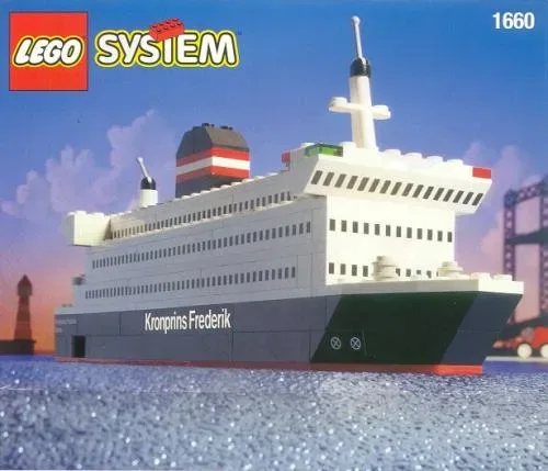 LEGO 1660 Ferry Kronprins Frederik - prix | Brick Broker