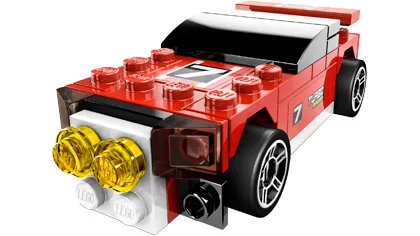 Dans le même style que le LEGO Voiture de Rallye (7801-1) | Brick Broker