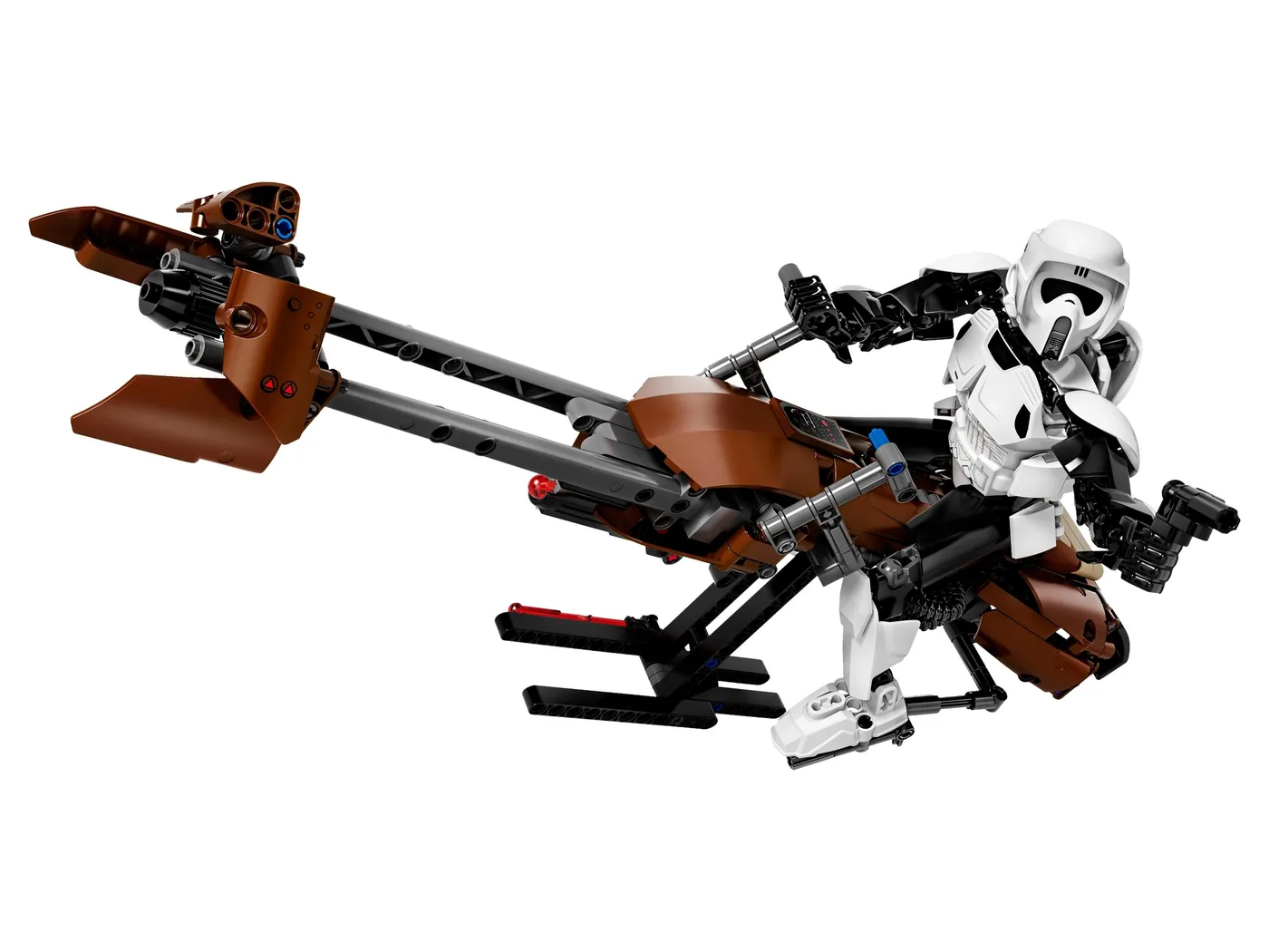 Dans le même style que le LEGO Scout Trooper et moto (75532-1) | Brick Broker
