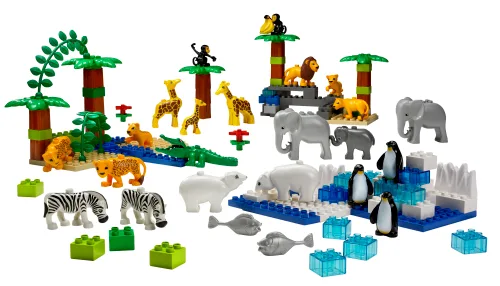 Dans le même style que le LEGO Ensemble d'animaux sauvages (9214-1) | Brick Broker