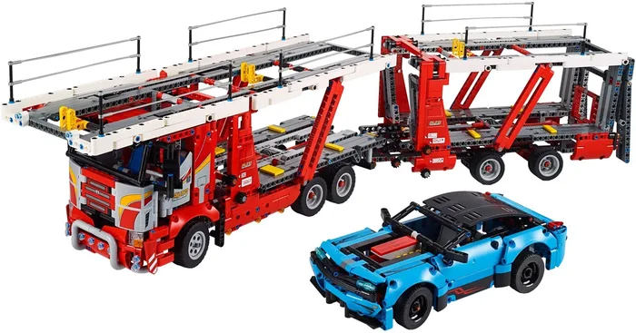 LEGO 42098 Le transporteur de voitures - prix | Brick Broker
