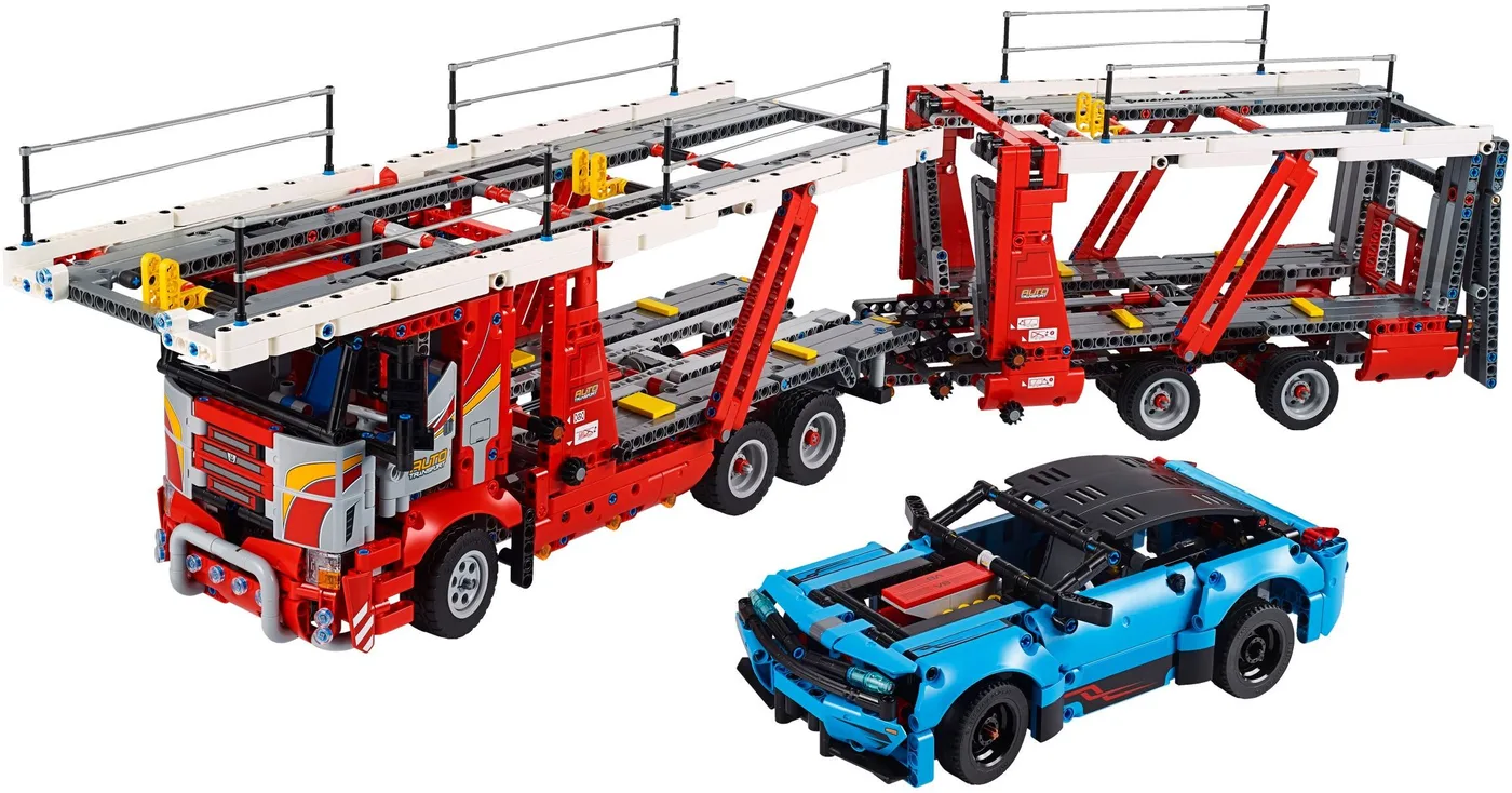 Dans le même style que le LEGO Le transporteur de voitures (42098-1) | Brick Broker