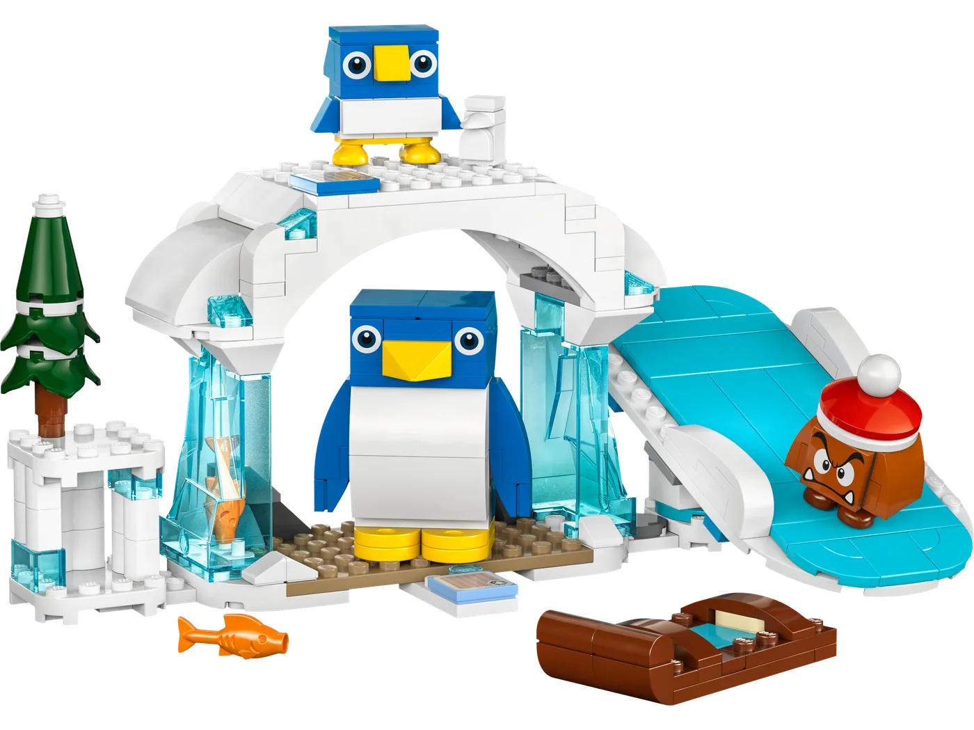 Dans le même style que le LEGO Ensemble d’extension Aventure dans la neige pour la famille Pingouin (71430-1) | Brick Broker