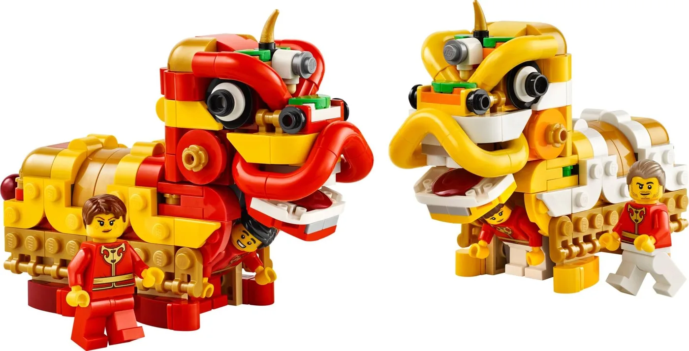 Dans le même style que le LEGO Danse du lion (40915-1) | Brick Broker