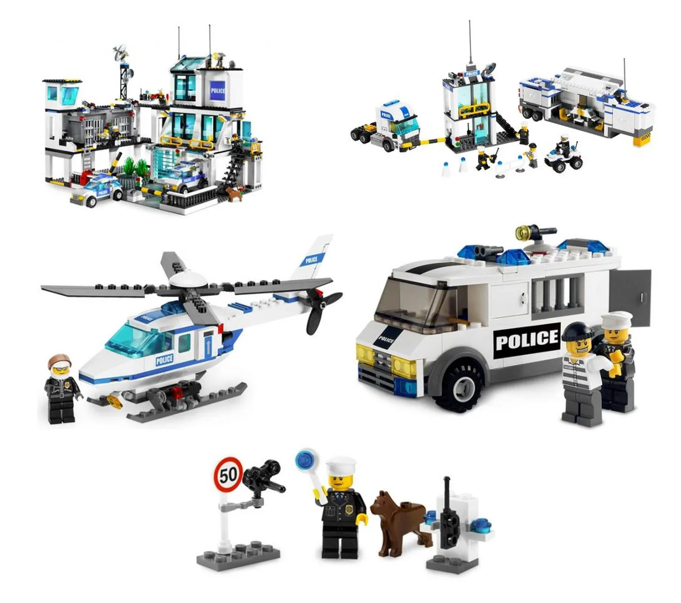 Dans le même style que le LEGO Collection Ultime Police de la Ville (K7744-1) | Brick Broker