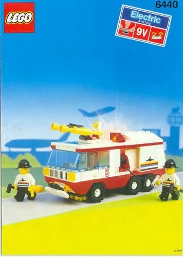 Dans le même style que le LEGO Équipe d'incendie de l'aéroport (6440-1) | Brick Broker