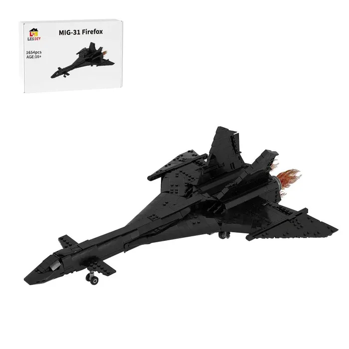 LesDiy Chasseur-Intercepteur Supersonique Soviétique MIG-31 Firefox (LESDIY-3631570) - prix | Brick Broker