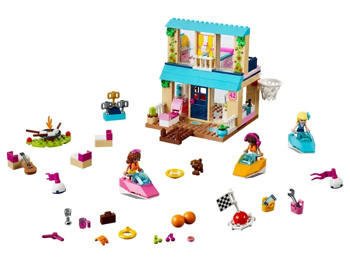 LEGO 10763 La Maison au bord du lac de Stephanie - prix | Brick Broker