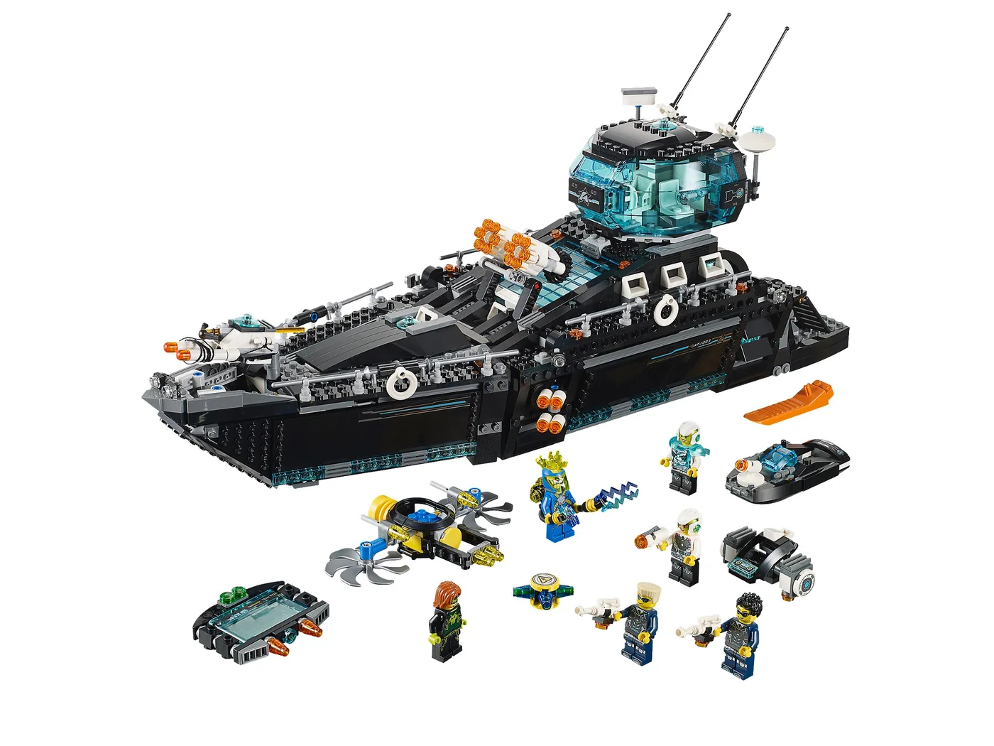 Dans le même style que le LEGO Ultra Agents Quartier Général Océanique (70173-1) | Brick Broker
