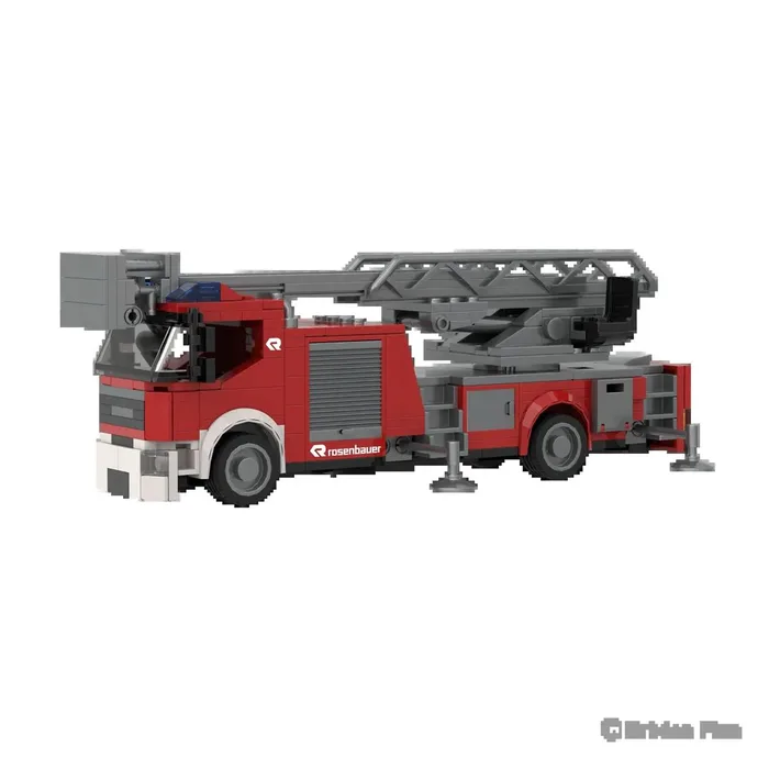 BRIXIES Véhicule d'intervention Rosenbauer™ avec échelle pivotante (BRIXIES-222.876) - prix | Brick Broker