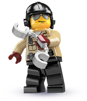 Dans le même style que le LEGO Policier de la circulation (8684-6) | Brick Broker