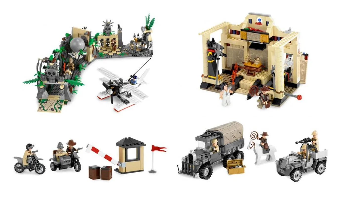 Dans le même style que le LEGO Collection d'aventures classiques Indiana Jones (K7623-1) | Brick Broker