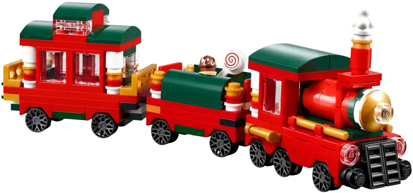 Dans le même style que le LEGO Train de Noël (40138-1) | Brick Broker