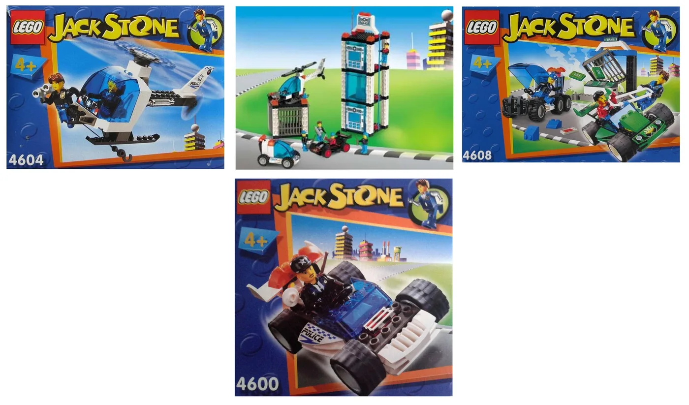Dans le même style que le LEGO Kit de Sauvetage Police Jack Stone (K4611-1) | Brick Broker
