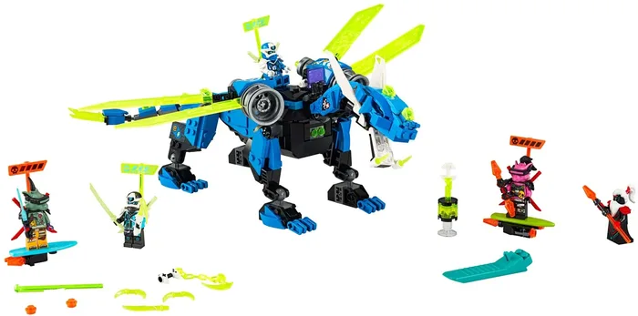 LEGO 71711 Dragon Cyber de Jay - prix et où acheter | Brick Broker