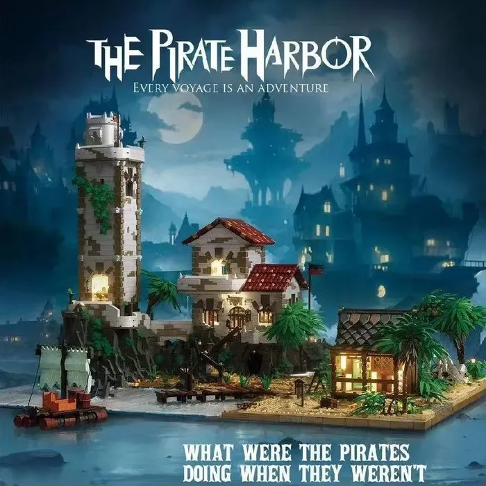 BAKA Le Port Pirate (BAKA-33923) - prix et où acheter | Brick Broker