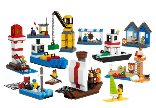 Dans le même style que le LEGO Ensemble Port (9337-1) | Brick Broker