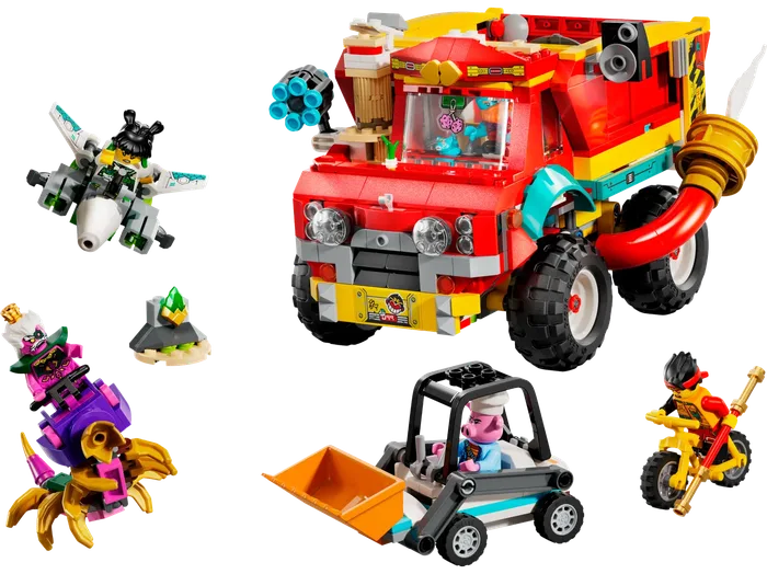 LEGO 80055 Le Camion Puissant de l'Équipe de Monkie Kid - prix | Brick Broker