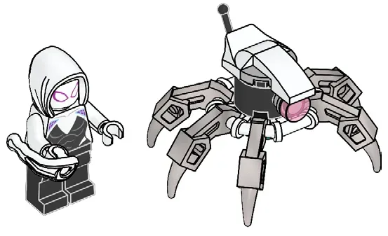 LEGO 682405 Ghost-Spider et Robot Spider - prix | Brick Broker