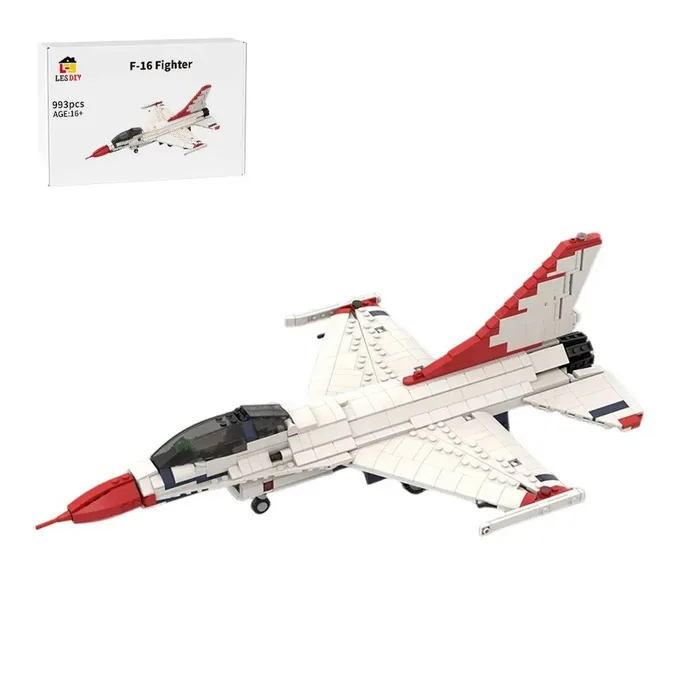 LesDiy F-16 Falcon de combat (LESDIY-3700191) - prix | Brick Broker