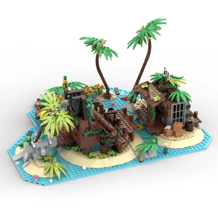 LesDiy L'Île des Pirates de Barracuda Bay (LESDIY-3419166) - prix | Brick Broker