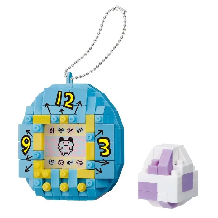 nanoblock Tamagotchi de première génération (Bleu) (NBCC-238) - prix | Brick Broker