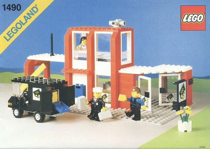 Dans le même style que le LEGO Banque de ville (1490-1) | Brick Broker
